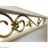 Кровать ВМК-Шале "Бажена" с кованым декором