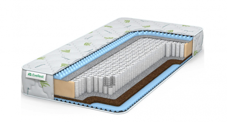 Матрас Everest Массаж Бикокос S-1000